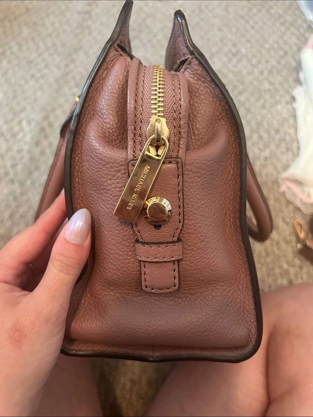 NWOT Michael Kors Dillon Saffiano Satchel